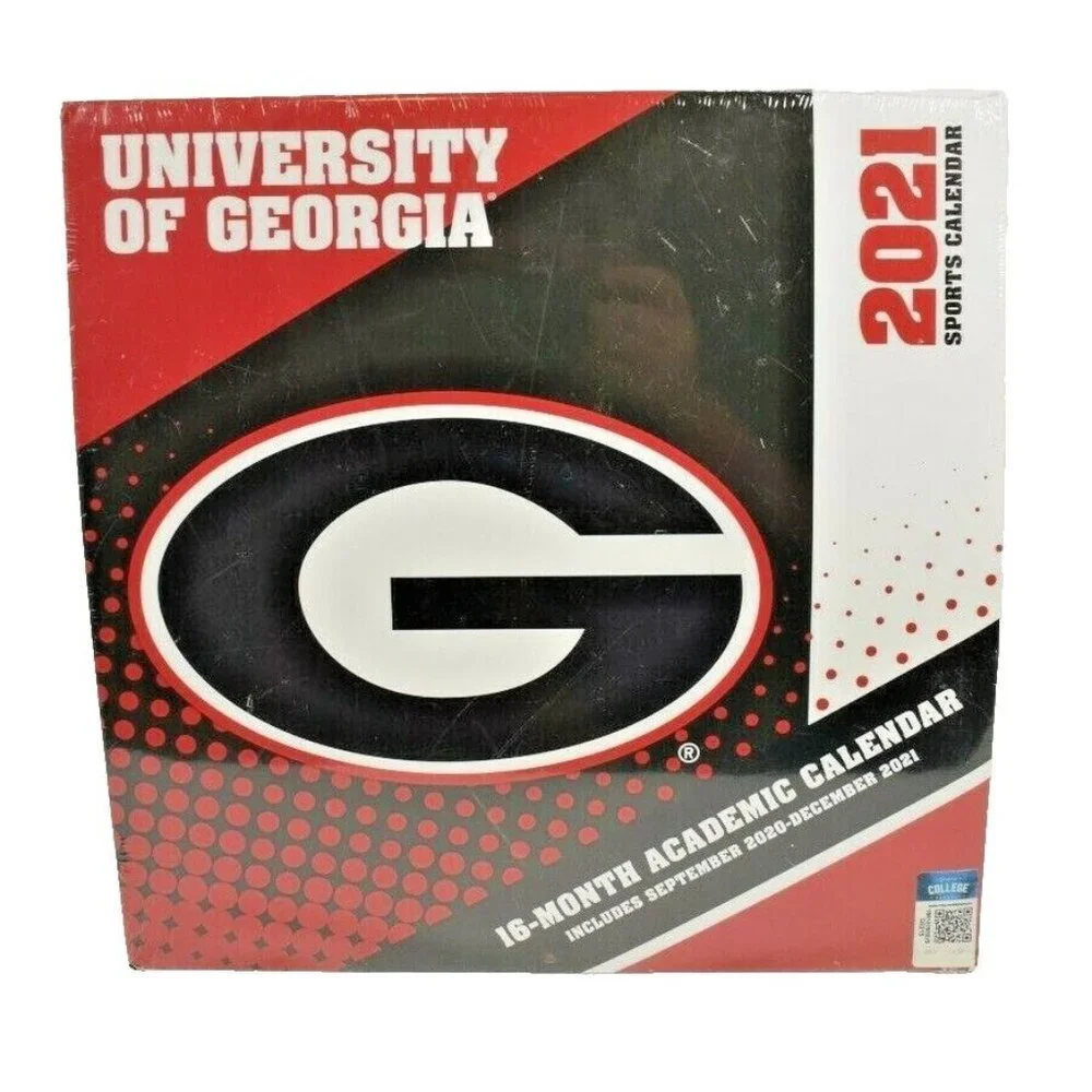 Turner Licensing University of Georgia Bulldogs 16 Month 2021 Calendar (New)